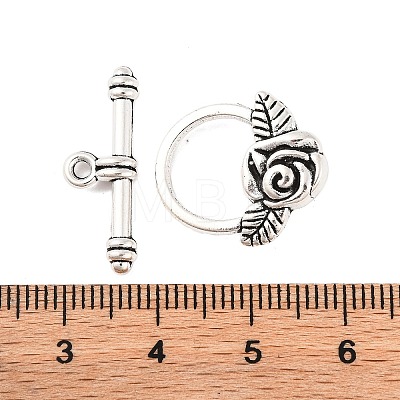 Tibetan Style Toggle Clasps X-LF0026Y-1