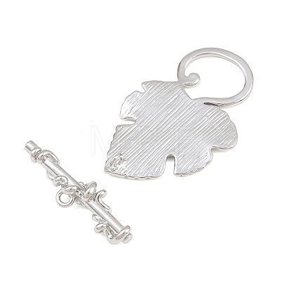 Brass Toggle Clasps KK-CBA7BFE-08P-1