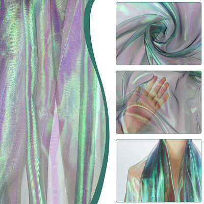 Laser Polyester Fabric DIY-WH0430-548D-1