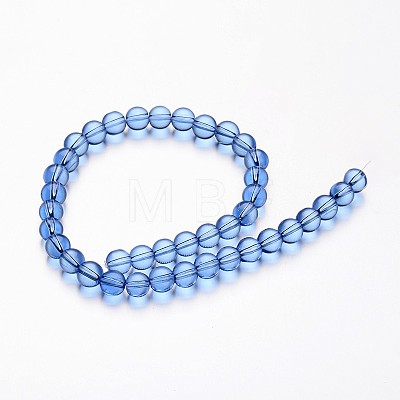 Glass Round Bead Strands X-GLAA-I028-10mm-05-1