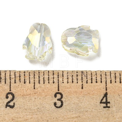 Electroplate Glass Beads EGLA-A041-01-FR02-1