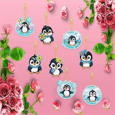 DIY Diamond Painting Keychain Kit PW-WGF7463-01-1