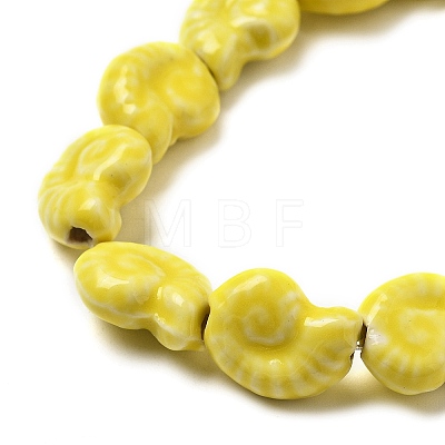 Ocean Series Glazed Porcelain Beads PORC-R002-03-02-1