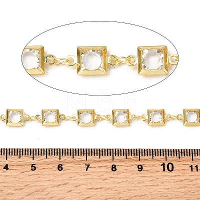 Brass Square Link Chains CHC-H114-02G-02-1