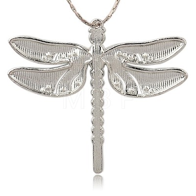 Alloy Enamel Dragonfly Big Pendants LS-ENAM-L034-03P-1
