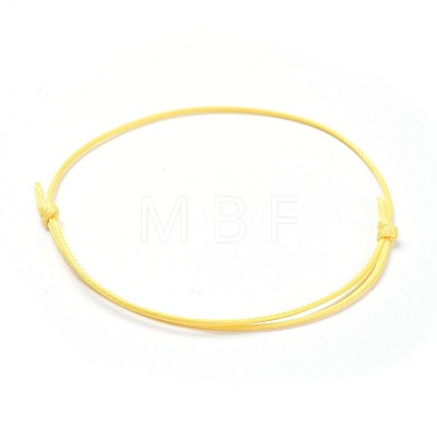 Eco-Friendly Korean Waxed Polyester Cord Bracelet Making BJEW-JB04256-07-1