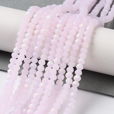 Imitation Jade Glass Beads Strands X1-EGLA-A034-J2mm-MB02-1