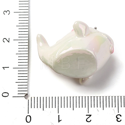 Animal Theme Resin Pendants RESI-S010-04J-1