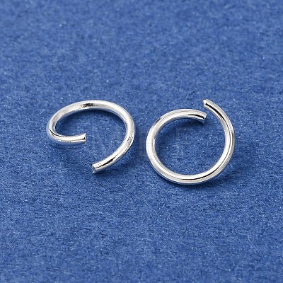 Brass Open Jump Rings KK-G604-08S-27-1