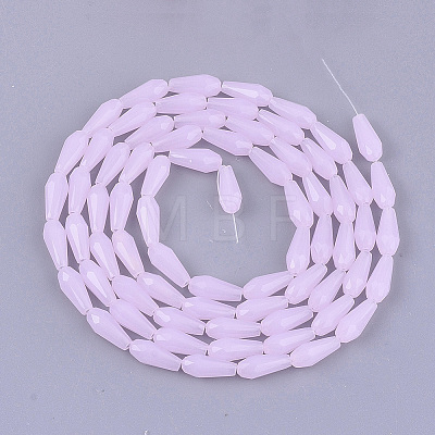 Glass Beads Strands GLAA-T009-003B-1