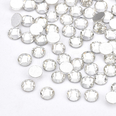 Glass Flat Back Rhinestone Cabochons RGLA-S002-20SS-37-1