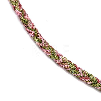 3.5MM Round Nylon Cotton Cord Necklace Making NJEW-C106-03G-1