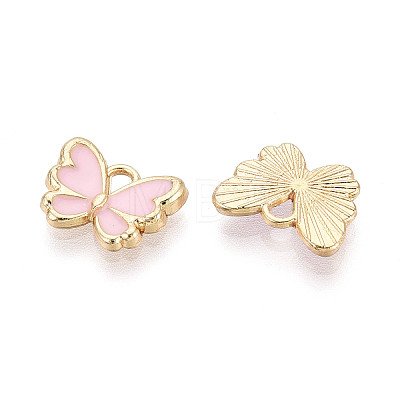 Eco-friendly Alloy Enamel Charms PALLOY-M212-11G-01-1