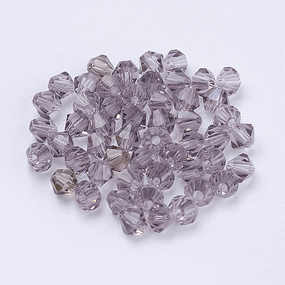 Imitation Austrian Crystal Beads SWAR-F022-4x4mm-204-1