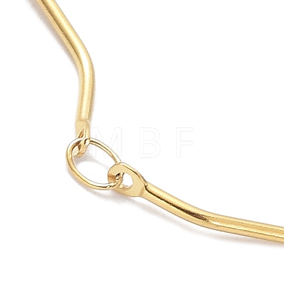 Ion Plating(IP) 304 Stainless Steel Twist Bar Link Chain Bracelet BJEW-K226-06G-1
