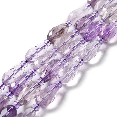 Natural Amethyst Beads Strands G-B028-A11-1