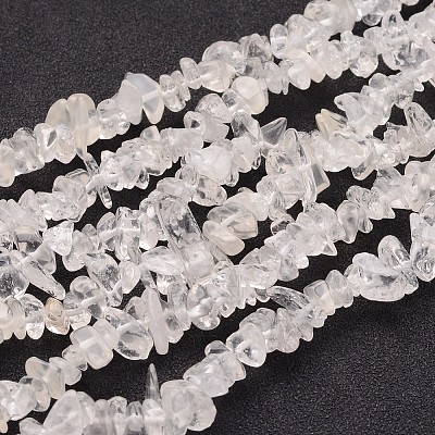Natural Quartz Crystal Chips Beads Strands LS-F019-1