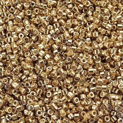 Plated Glass Cylinder Beads X-SEED-S047-E-005-1