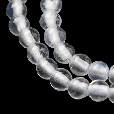 Natural Rainbow Moonstone Beads Strands G-G0005-B03-A-1