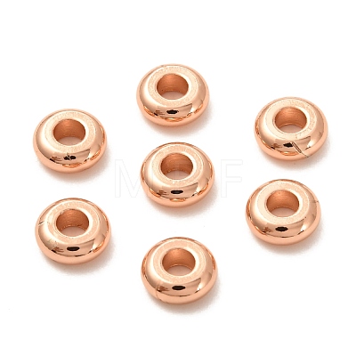 Brass Spacer Beads KK-P203-05RG-1