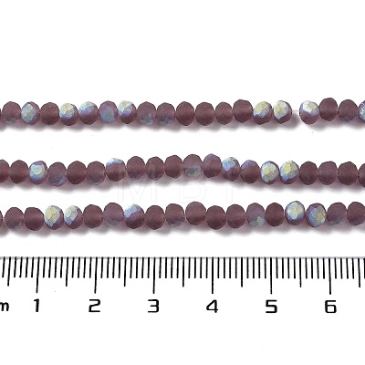 Transparent Glass Beads Strands EGLA-A044-T3mm-MB13-1