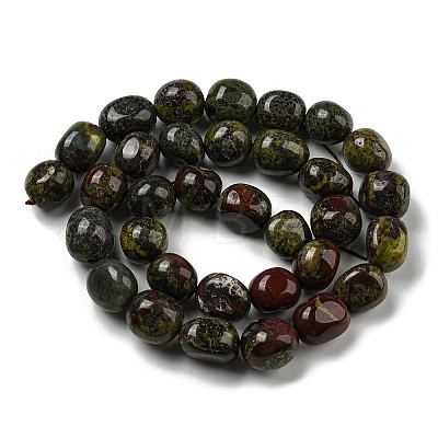 Natural Dragon Blood Beads Strands G-C038-02A-05-1