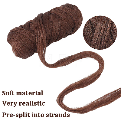 Fibre African Wig Braiding Line AJEW-CY0002-70B-1