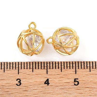 Brass Charms KK-U024-10C-G-1