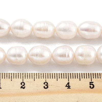 Natural Cultured Freshwater Pearl Beads Strands PEAR-P062-13C-1