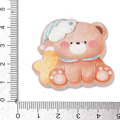 Printed Acrylic Pendants LS-AC-E001-02A-1