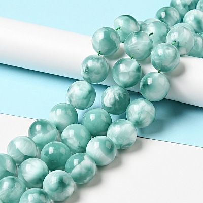 Natural Glass Beads Strands G-I247-31H-1