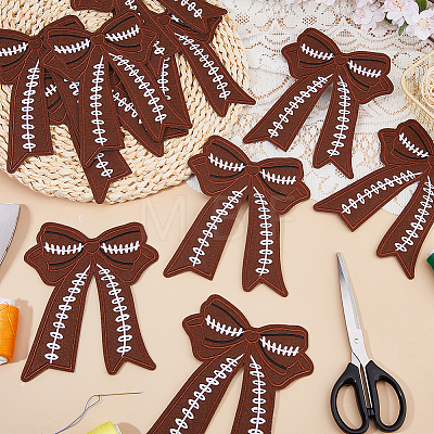 10Pcs Bowknot Embroidered Cloth Patch PATC-FH0001-38-1
