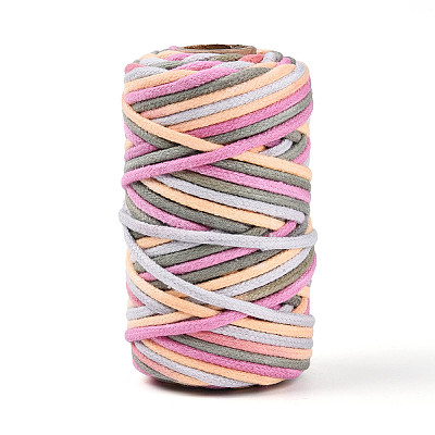 Segment Dyed Polycotton Macrame Cord OCOR-T017-03J-1