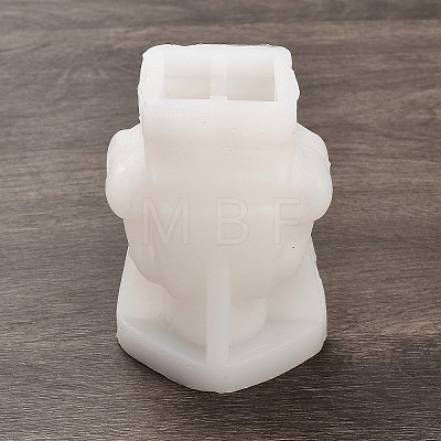 Robot Candle Silicone Molds DIY-L072-006-1
