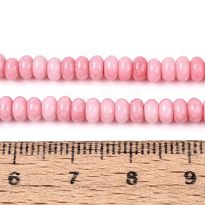 Ombre Effect Dyed Glass Beads Strands GLAA-T030-07A-04-1