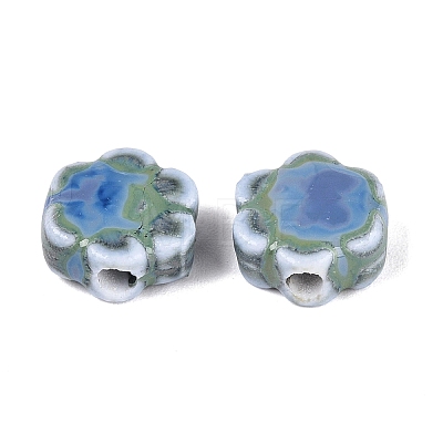 Vintage Handmade Porcelain Beads PORC-N013-25-09-1