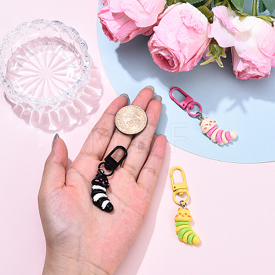 Resin Pendants Decoration HJEW-YW00087-01-1