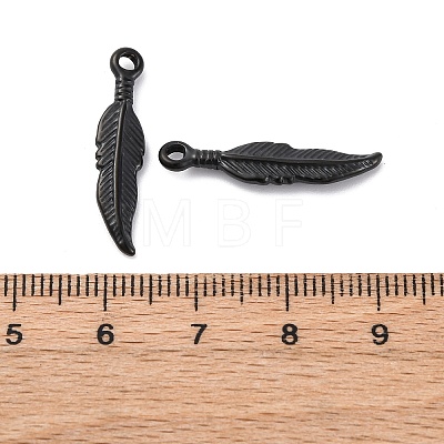 304 Stainless Steel Pendants STAS-E446-08B-1