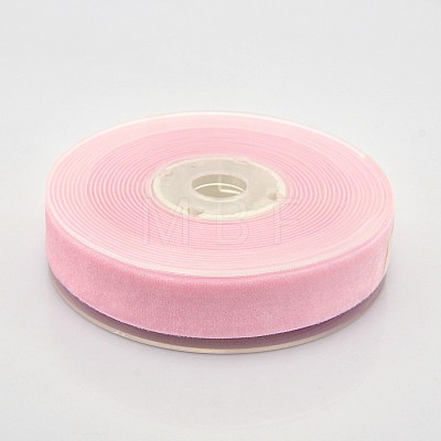 Polyester Velvet Ribbon for Gift Packing and Festival Decoration SRIB-M001-19mm-123-1