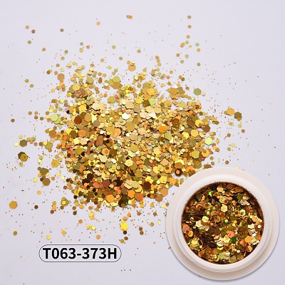 Shiny Nail Art Glitter Flakes MRMJ-T063-373H-1