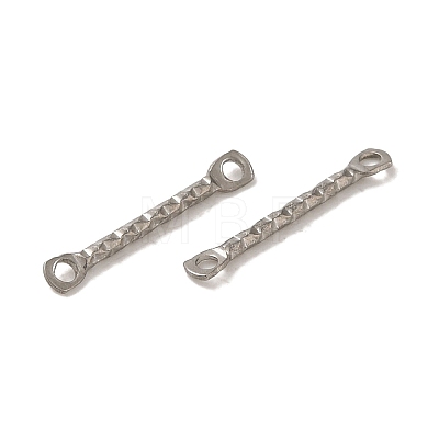 Non-Tarnish 304 Stainless Steel Connector Charms STAS-Q323-09P-1