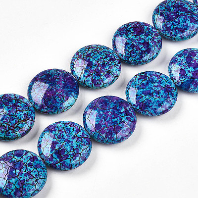 Synthetic Turquoise Beads Strands TURQ-T004-07A-06-1