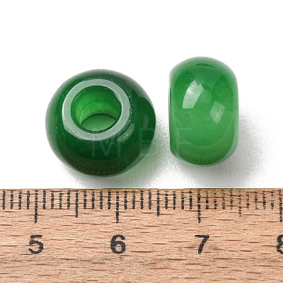 Dyed Natural Quartz European Beads GG-CBA0022-18-1