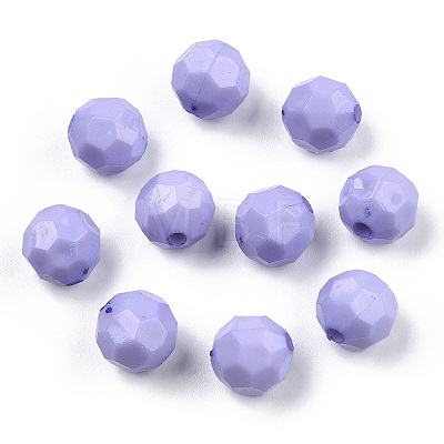 Opaque Acrylic Beads MACR-S373-69-S02-1