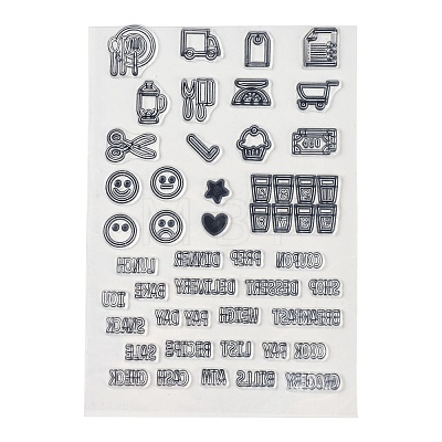 Silicone Stamps DIY-PH0019-05-1