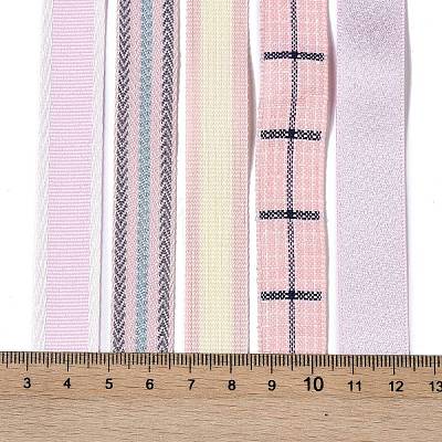 Polyester & Polycotton Ribbons Sets SRIB-P022-01D-02-1