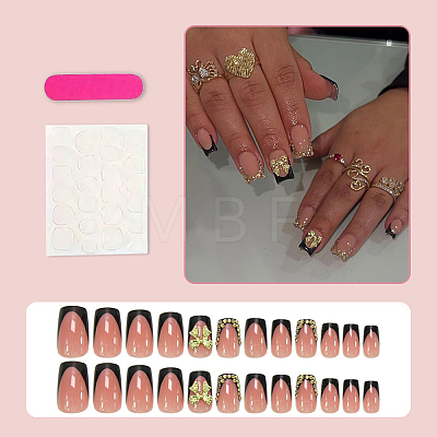 1 Bag Plastic Nail Art Stickers MRMJ-CP0001-57A-1