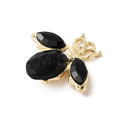 Alloy Rhinestone Pendants FIND-H055-12G-1
