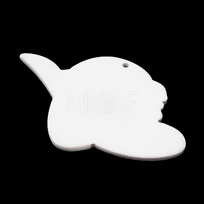 Opaque Acrylic Pendants MACR-M033-01-1
