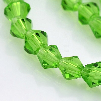 Bicone Glass Beads Strands EGLA-P016-4mm-05-1